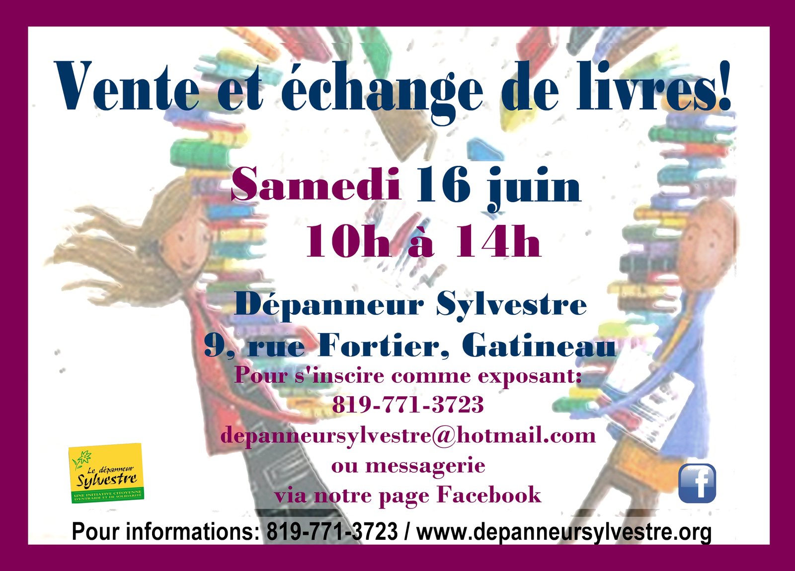 troc livres 16 juin