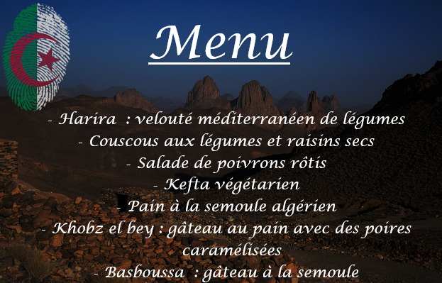 Menu souper